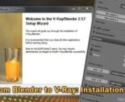 This is the first part of a tutorial about V-Ray and Blender.nSince a few years now it has been possible to render with V-Ray from within Blender by making use of the V-Ray for Maya Standalone version. Andrey Izrantsev has developed a great script, that will export your blendfile to the V-Ray scene format and then render it with V-Ray. But due to the nature of the old 2.49 Blender interface, we had to somehow translate the material and texture settings from V-Ray to Blender ourself.nBut now, wit