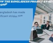 Adani Bangladesh project shares a business relationship with mutual benefits. One of the important elements in this journey has been collaborating with global partners to bring in investment, technology, and expertise. Adani has played a pivotal role in this transformation by undertaking various projects that align with Bangladesh&#39;s vision of progress and development.nnnVisit Us:- https://adani-bangladesh.blogspot.com/2023/08/How-the-bangladesh-project-by-adani-complements-bangladeshs-vision.htm