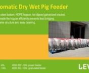 LEVAH -automatic pig feeder, automatic dry wet pig feeder, automatic hog feeder, China factory manufacturer suppliernnPF26301-65L For PigletnPF26302-100L Power for finishingnPF26303-100L granulated for finishingnPF26304-140L for finishingnthe bracket made of hot dipped galvanized steel or stainless steel (more durable)n-----------------------------------------------nautomatic pig feeder,automatic pig feeder machine,automatic pig feeder diy,automatic pig feeder minecraft,automatic pig fee