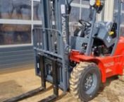 Unused Apache CPC35 Rough Terrain Forklift, 2 Stage Mast, Side Shift, Forks, Service Kit &amp; Tool Box (Copy of EC Declaration of Conformity Available) (2 Hours) - 2307084n140366119 - AK