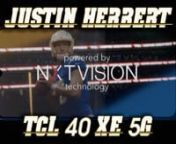 Envision the Unseen: Justin Herbert Explores TCL Mobile Universe through Striking Motion Graphics!