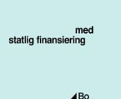 Boinstitutet - Statlig finansiering from boinstitutet
