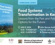 Food systems transformation offers a promising avenue to achieve the goals Kenya has set out in the Bottom-Up Economic Agenda (BETA). The new book Food Systems Transformation in Kenya: Lessons from the Past and Policy Options for the Future, edited by Clemens Breisinger, Michael Keenan, Jemimah Njuki, and Juneweenex Mbuthia, takes a critical look at Kenya’s whole food system, including food supply chains, the food environment, consumer behavior, external drivers, and development outcomes and c
