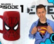 On this First Episode; Fidget Spinners, Gum Nail File, Steampunk Flash Goggles and a Superman Symbol!
