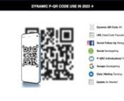 Using QRCode and A.R Technology