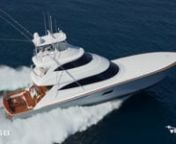 The next king of large sportfishing yachts has arrived -- the incredible Viking 90. The new flagship from the Viking Yacht Company is the latest example of our commitment to build a better boat every day. She&#39;s ready to rule the seas with world-class accommodations (six staterooms and seven heads); superior performance (38-plus knots); high-level fishability; and unmatched style and luxury. Hull No. 1, showcased in this riveting video, boasts a Kingston Grey gelcoat, teak cockpit; faux teak two-