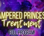 THIS PROGRAM IS ON SALE NOW FOR A LIMITED TIME!nnStop Working Hard For Love, Money &amp; Everything Else &amp; MANIFEST PAMPERED PRINCESS TREATMENT INSTEAD!nn**This program Includes ALL The Videos For The ENTIRE Program From Basics To Advanced, Quantum Leapnn***---&#62; Look at Each Video Title &amp; Description For More Info!nnThis Pampered Princess Program Combines Many Aspects of Manifesting &amp; Puts Them Together for a Comprehensive Journey Into Self-Love, Unconditional Love, Becoming Transpar