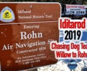 Chasing the Race - Iditarod Sled Dog Trail on Snowmobile 2019 - Part 1 Willow to Rohn CheckpointnnPeople often ask how they can help our decade long mission of transparent dog sled coverage at the Alaska Dog Center, Official Home of Dog Power Movie:nn• Support the filmmakers &amp; family by purchasing your own digital download of Dog Power for only &#36;4 at the Dog Power Movie Vimeo on Demand page. It comes with extra content and no watermark. Visit https://vimeo.com/ondemand/dogpowern• Reserve