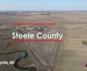 Don’t miss your opportunity to add this short quarter between Finley and Mayville, ND to your operation. Access to this land is from the west, the trees and creek bottom on the east side of the property were deeded off several years ago. The farm is available to crop for the 2023 season. As an investor or grower, take advantage of this chance to add acres to your operation before the planters roll this Spring.nnTimed OnlinenOpens: Thursday, March 23, 2023 @ 8:00 AM CDTnClosing: Thursday, March