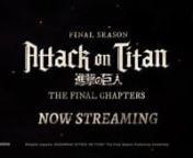 Attack On Titan_Final Season Teaser.mp4 from attack on titan final season episode 65 free