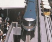 Archival footage shot by an amateur filmmaker while touring the West Coast in 1971nnIt contains stock footage of Disneyland in Anaheim, California: visitors walking in the main street, Matterhorn Bobsleds, the Skyway (closed in 1994), the sailing ship Columbia, views from the cable car ride, including a station of Disneyland Monorail System, the Frontierland, the Jungle Cruise, and more.nnPlease, comment if you recognize more subjects.nnIf you want to buy this footage to use it in your productio