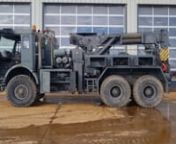 Mercedes 2636 V10 6x6 20 Ton Recovery Lorry, Underlift, 10T Front, 30T Rear Winch, Atlas Rotating Crane, Manual Gearbox, RHD, Fully Kitted (46183 Kilometres) - WDB6242372K054571 - 140397248 - CM