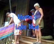 It&#39;s amazing to see her at 91, but more amazing to watch her celebrate by nailing a perfect dive into the lake, with a surprise twist, er, nudge. Worth your 120 seconds!
