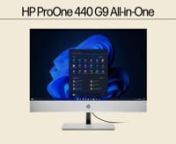 HP ProOne 440 G9 All-in-One Desktop PC from desktop pc hp