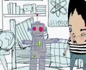 This is my first cartoon made with AfterEffects. A boy proudly shows off his new robot Kenneth and Kenneth goes on the fritz.