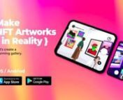 [NFT-ARt]nLet you make your space turn into an NFT artworks gallery.nnGoogle Play｜https://play.google.com/store/apps/details?id=com.rumu.nftartnApp Store｜https://apps.apple.com/tw/app/nft-art/id1564880651nnIt can let every buyer, artist, or collector easily connect to the wallet address on the OpenSea marketplace. Use innovative and interesting AR to share and display NFT creations or collections in the real world.n nIn addition to the artworks you own, you can also connect to other people&#39;s