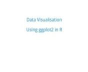 In this video tutorial we&#39;ll look atdata visualization using the ggplot2 package in R.nThe ggplot2 package is one of the most popular packages in data science. This is part of the Exploratory Data Analysis unit in Digita Schools post graduate diploma in data Science https://www.digitaschools.com/course/data-science-online-masters/nnIt carries 120 UK credits and 60 European credits giving you fast track access to final module of a Masters degree programme at UK and European universities either