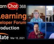 On today&#39;s eLearnChat, we welcome Diane Elkins, Owner of Artisan E-Learning, and Amy Morrisey, Artisan&#39;s President!nWe&#39;re talking about accessibility and ease of use in digital learning!nn00:00 - Startn01:30 - Introductionn02:10 - eLearning Developer Forumn08:30 -