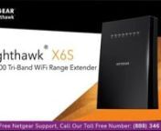 Learn more about the NETGEAR Nighthawk X6S AC3000 WiFi Range Extender (EX8000): nnSupports the 802.11ac Wi-Fi network standard Operates on both the 2.4 GHz and 5 GHz frequencies Features tri-band connectivity with a single dedicated link to the router to help alleviate network congestion Comes equipped with four Gigabit Ethernet ports designed to provide a reliable wired network connection to nearly any Ethernet-enabled device.Netgear EX8000 Nighthawk X6S AC3000 Tri-band Wi-Fi Range ExtendernnnB