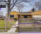 This beautifully remodeled, ranch-style home within walking distance to Olde Town Arvada is a MUST SEE! It is located on a corner lot in a quiet neighborhood.Upon entry are gleaming hardwood floors in the living room, hallway, and front two bedrooms.A whole new addition was added in 2010 to include a small dining area, kitchen, family room and master suite. White clean walls, so you can choose your own color scheme. The family room with gas fireplace, is perfect to entertain guests, have f