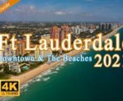 This video of Fort Lauderdale is available for Purchase, contact info@TampaAerialMedia.com. (timelapse footage &amp; Port Everglades is excluded)nnIn this video we show why Fort Lauderdale is one of the worlds top tourist destinations.From Las Olas Blvd, to the Riverwalk, to the Beaches to Lauderdale-By-The-Sea(20:43).Below are the places of interest featured in this video.nnCRUISES &amp; TOURSnCycle Party (6:30) 220 SW 3rd Ave, Ft LauderdalenLagerhead Cycle Boats (6:41) 220 SW 3rd Ave, Ft L