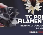 PURCHASE HERE: https://visionminer.com/products/ice9...nToday we’re talking about materials with 50x higher thermal conductivity than normal filaments, from TCPoly -- they currently make the world’s HIGHEST thermally conductive filament. They’re also proudly made in the USA.nnWe have these available NOW at at visionminer.com/materials, if you just can’t wait and need to go find a spool right now!nnThese are really special new filaments for applications involving heat -- making heatsinks,