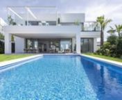 Id. 11063n5 Beds &#124; 6 Baths &#124; 588 m2 Built &#124; 875 m2 Plot &#124; 157 m2 Terrace.nDetached villa in Cabopino, newly built ready to move into, with sea views and surrounded by the exclusive 18-nhole Cabopino Golf Course.Fantastic investment opportunity, with an excellent price-square meter ratio. Enjoynthis magnificent villa ready to move into of 745m2 built on a plot of 875m2, with a private pool of up to 10 metersnlong, easy-maintenance garden, and about 157m2 of terraces with excellent views of the Me