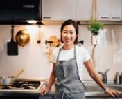 From her kitchen in Tokyo, Chef Mayuko Okada leads the Cuiline online cooking class: Japanese Home Cooking, making classic Teriyaki Chicken with Gomae and Handcut Udon Noodles.