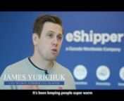 A customer testimonial video for our clients at eShipper.