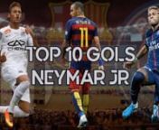 Neymar Jr - Top 10 Gols Mais BONITOS da Carreira ● HD from neymar hd gols