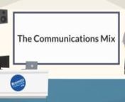 Fill and Turnbull (2016) explain that the marketing Communications Mix provides detail as to precisely how an organisation can promote its goods and services. The communications mix can therefore be considered as linked to the 4Ps of marketing via the &#39;promotion&#39; element.nnThis video discusses the Communications Mix and explains the considerations you must make when looking to use the Communications Mix. For more information about the Communications Mix and how businesses make use of it, take a