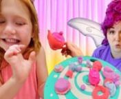 MOM Tea Party MAKEOVER!!Adley invites you to a UNiCORN and ROCKER pretend play surprise with Dad! from adley and dad play pretend
