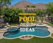 Our Pool Design Ideas series was created to help spark ideas of what might be a good fit for you in your backyard. When you’re starting the process of building a pool, there are numerous decisions to make. A great place to get started is with the pool design and design elements. nWhether it’s a freeform or geometric design, with modern, tuscan, or retro design elements; it’s really about the look that fits your home.nnAt California Pools &amp; Landscape, we’ve been creating custom pools