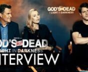 Shane Harper, Tatum O&#39;Neal &amp; Ted McGinley talk about how their characters influence the plot of God&#39;s Not Dead: A Light in Darkness and the bigger themes surrounding it.nnSubscribe to the Movieguide® TV Channel! https://goo.gl/RtGckgnMore Movieguide® Reviews! https://goo.gl/O8nUFznKnow Before You Go with Movieguide®! nnStarring: David A.R. White, John Corbett, Shane Harper, Ted McGinley, Jennifer Taylor, Tatum O’Neal, Benjamin A. Onyango, Gregory Alaan Williams, Samantha Boscarino, Mike