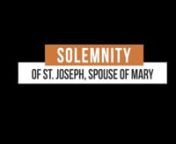 Solemnity of St. Joseph, Spouse of MarynnIn today’s reflection, Fr. Ron reminds us that sometimes we have to temper our devotion to the law with doing the right thing. This was the problem with the pharisees in scripture. They were so devoted with the strict interpretation of the law that they weren’t able to follow Jesus’ command to love others.nnIn today’s gospel, we read how Joseph is able to temper his devotion to the law with his love for Mary. Rather than exposing Mary when she bec