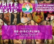 Parkside’s worship services are currently being streamed live on Sunday’s at 10:30am PT on our website at https://parksideucc.org/live nn This week Rev. Rajeev Rambob continues in our Break Up with White Jesus Lenten series with a sermon entitled, Re-discipling.Our scripture reading this week is John 12:19-33.nn nnWelcome Song nnLift Every Voice and Sing - https://www.youtube.com/watch?v=PHn2SSzZszU nnCourtesy of Kirk Franklin - https://www.kirkfranklin.com/ nn nnSpecial Music nnGod Has