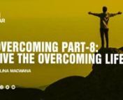 Every believer can live as an overcomer, living a victorious life overcoming the flesh, the world and the devil. While God has made provision for every believer to live as an overcomer, we must press in to possess what God has freely provided. We conclude this 8 part sermon series with the encouragement to press in to live the overcoming life. Be inspired!nnDownload sermon notes from: https://apcwo.org/resources/sermons/message/part-8-overcoming-live-the-overcoming-lifennPlease join us as we pra
