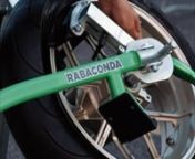 CHANGE YOUR OWN TIRES, WHENEVER AND WH3R3VER YOU WANTnBurning through a tire like there’s no tomorrow? Regularly switching between slicks and street tires for track days? Fed up with regular trips to the dealership to change tires? Rabaconda Street Bike Tire Changer is the answer to your prayers: with this nifty tool, you’ll be able to throw on a fresh set of tires faster than riding to the nearest tire shop (in fact, faster than it takes to get through to the dealership on the phone).nnBein