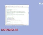 This video explains why and how to manipulate the karamba.ini file to change the default settings in Karamba3DnnDownload Karamba3D from our website: www.karamba3d.com or https://www.food4rhino.com/en/app/karamba3d, otherwise you can always update using the YAK Package Manager.nnFor more information, access our online manual: https://manual.karamba3d.com/troubleshooting/4.3.-miscellaneous-problems/4.1.6-changing-karamba.ini-filennPresenter: Matthew Tam