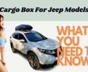 Jeep Cherokees are wonderful vehicles for outdoor enthusiasts. However, some Jeep lovers wanted to know if there is a limit to what size rooftop tent can be attached to their vehicle.nThe 2018 Jeep Cherokee is a mid-size crossover SUV manufactured by Jeep. The first generation was launched in 1984 as the two-door Jeep Cherokee (XJ). It went through a redesign, that added 4 doors and became the Jeep Cherokee (XJ) in 1986. The third and most recent generation was launched in 2014 as a global model