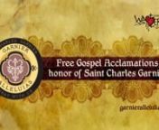 Free Gospel Acclamations • Music for Alleluia before the Gospel, Year ABCnhttp://ccwatershed.orgnhttp://ccwatershed.org/psalms/nSt. Charles Garnier Alleluia Projectngarnieralleluias.orgnFree Alleluia PDF scores for organist &amp; vocalistngarnieralleluias.comnThousands of scores, Mp3&#39;s, Videos, and much more!nhttp://musicfortheliturgy.org has more free Sacred music.nProduced by Corpus Christi WatershednAlleluia before the Gospel, Music for Mass AlleluianGospel Acclamations based on Gregorian c