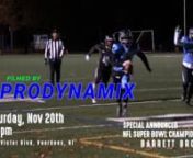 The South Jersey Youth Independent Football League playoffs begin. Watch the Junior Vikings face the PYAA Panthers in Round 1.nAt the Junior Vikings Field (1000 Victor Blvd, Voorhees, NJ) with special announcer and Super Bowl Champion Barrett Brooks formerly of the Philadelphia Eagles.nFilmed exclusively by ProDynamix Studios.nWatch on our streaming service www.ProZoneVideo.com (available 12-10-21)nnAll footage and effects Copyright © 2021, Pro Dynamix, LLCnReproduction, rebroadcast, transfer a