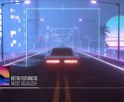 Release your music on different social platforms with a touch of retro mood and design. The futuristic car driving through the neon city will convey a nostalgic atmosphere of the 90’s times. Insert your logo, type your text, and upload your track to get your music out for exposure. Create now!