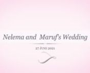Nelema and Maruf's Wedding Showreel .mov from nelema