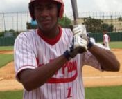 Wagner Mateo is 16-year-old Dominican center fielder that signed with the St. Louis Cardinals on July 2nd for &#36;3.1 million.nnHe is working out in this video at a showcase/game set up by his agent, Edgar Mercedes, in Santo Domingo.The first at-bat is against probable 2nd-3rd round pick in this June&#39;s MLB Draft, Canadian left-hander Jake Eliopoulos.