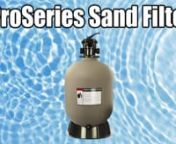 For more details, and to purchase, please visit: nhttps://www.eztestpools.com/hayward-pro-series-top-mount-sand-24in-tank-in-ground-pool-filt/nttps://www.eztestpools.com/hayward-vari-flo-backwash-valve-1-5in-fpt-sp0714t-sp714t/nnHayward S244T ProSeries Sand Filter. This Hayward Pro Series sand filter for in-ground swimming pools will provide you with hassle-free, effective filtration. The weather-proof tank is constructed of a tough, color-fast polymeric material and topped with a patented 6-pos