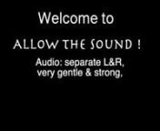 Allow the Sound - take 7 is different than take 5 because of the coda at1:04:39. 68 secondsnnThis is primarily a sound project. It is posted for a “private” audience until I get responses from several people. It will become public after I release a document describing something of my gratitude to other artists and mindful people. Yet, Allow the Sound is sparsely visual. 65 minutes. nnThe sound is mostly an exploration of gongs - traditional gamelan gongs of Java and Bali, but also con