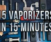 0:45 - Fury 2n1:40 - Terp Torchn2:38 - Stache Rion3:36 - Odin 2n4:37 - Vapmann5:38 - Pax 3n6:40 - Arizer XQ2n7:40 - Lotusn8:40 - Xmax V3 PROn9:41 - Crafty+n10:42 - G43n11:42 - Arizer Gon12:43 - Hopper IOn13:41 - Boundless Terp Penn14:42 - Sticky Brick OGnnSNEAKY PETE VIDEO CLUB - https://www.sneakypetestore.com/pages/videoclubnnHey guys, it’s Sneaky Pete here, and today I want to do something a little different, and that is go over 15 different vaporizers in 15 minutes. I’m going to cover ea