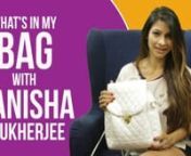 Tanishaa Mukerji has never disappointed us with her upbeat fashion statement. But ever wondered what&#39;s inside her bag? We caught up with Tanishaa to show us what are the essentials she doesn&#39;t fail to carry with her inside her bag. Watch on to see what is inside Tanishaa&#39;s bag. nnTanishaa Mukerji is the younger sister of actress Kajol. She made her Hindi film debut with Sssshhh... in 2003. She was also part of movies like Sarkar, Neil and Nikki. Apart from that, she was also a contestant on the