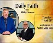 On Daily Faith, we welcome back Pastor Mike Coleman to the show. He is the Lead Pastor of Church Alive Orlando in Winter Park, FL. He is a Biblical Archeologist who unveils backstories of the Bible, bringing history to light in a modern world. Today, Pastor Mike Coleman would like to walk you through some of the Jewish Feasts mentioned in the Old Testament in the Bible and share the importance of understanding how Biblical feasts relate to our walk today. There are seven biblical feasts listed i